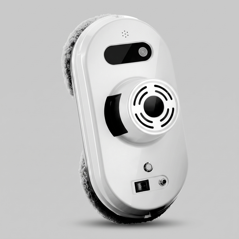 Robot lave-vitres AlwaysClean présenté sur fond neutre pour le comparatif des modèles