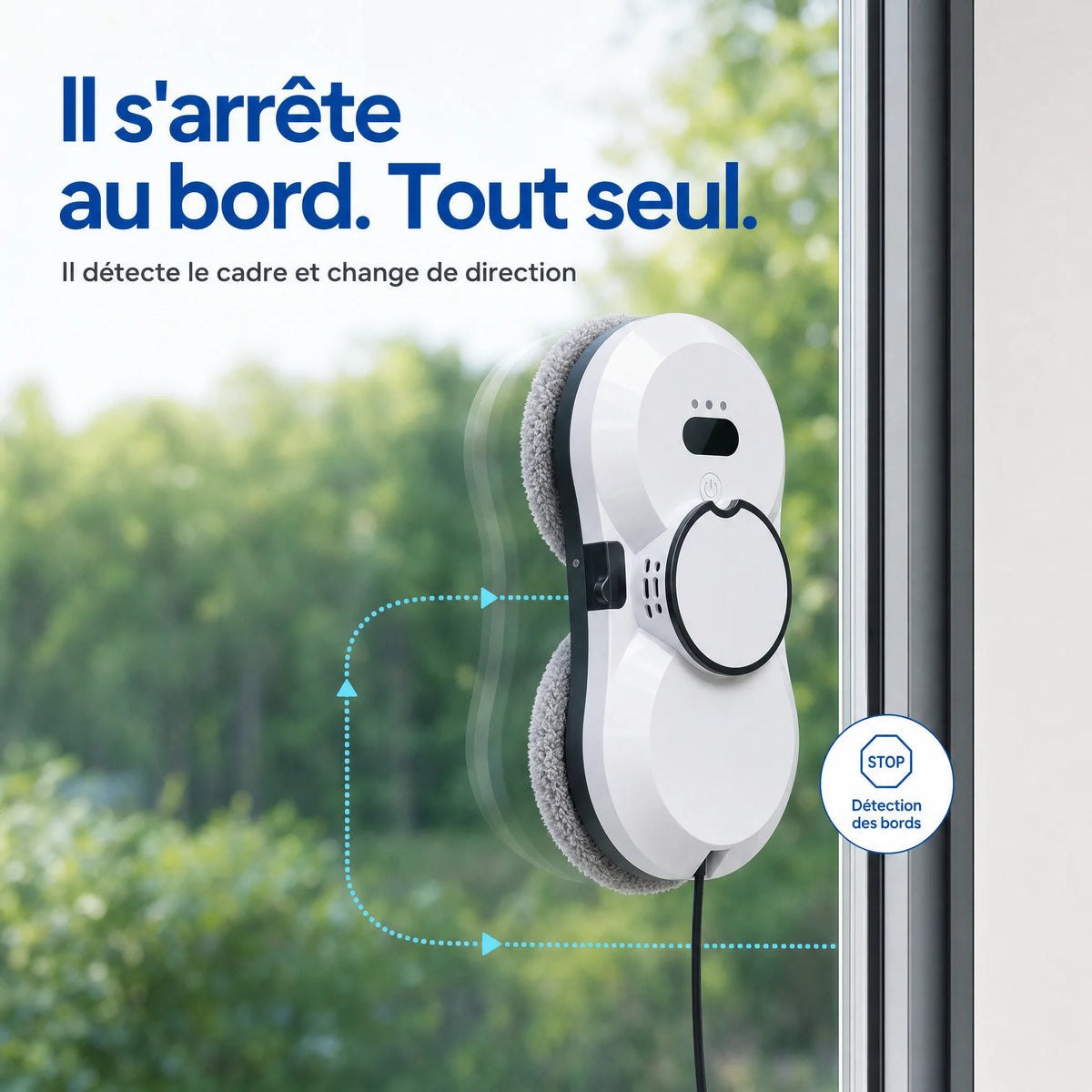 Robot Lave-Vitre à Pulvérisation