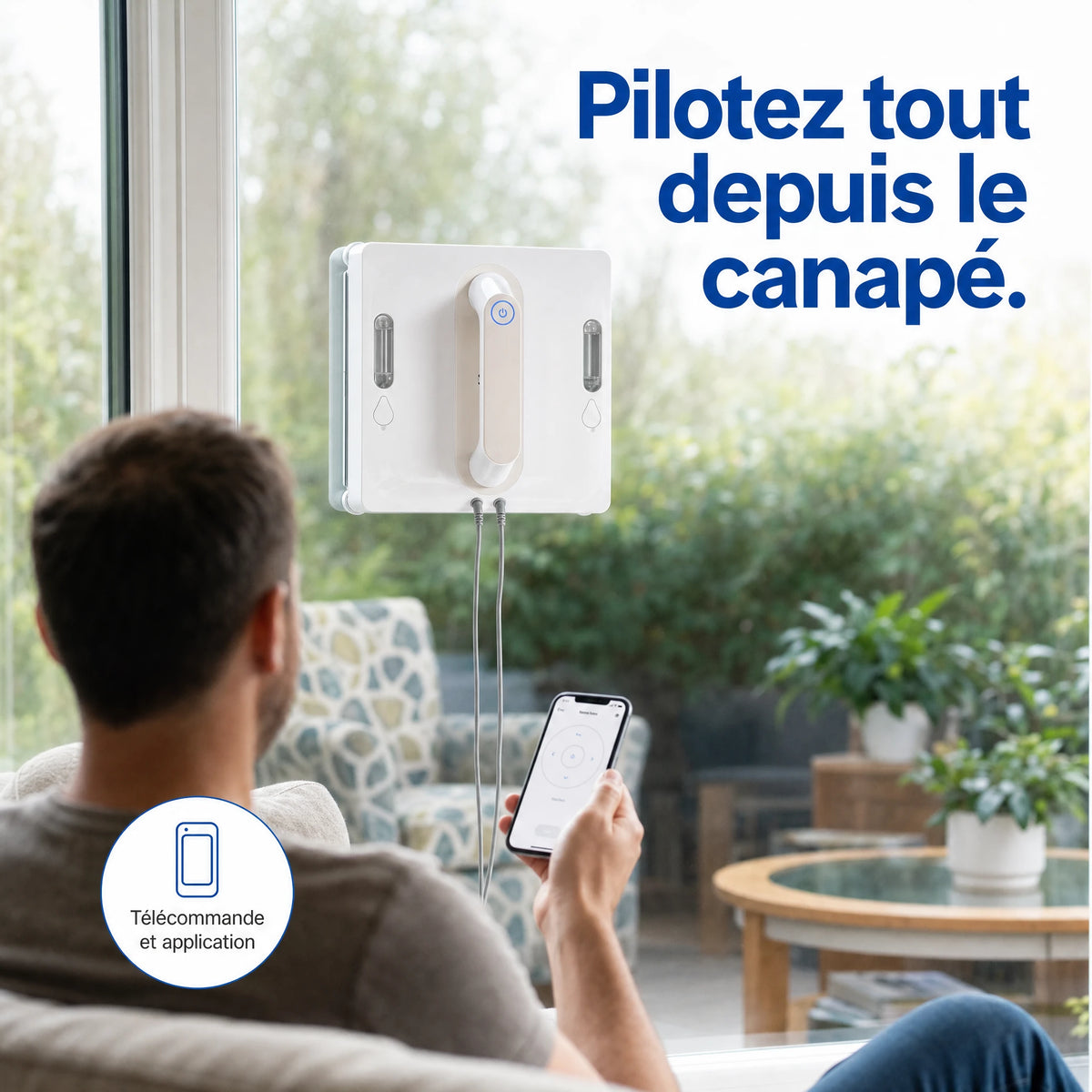 Pilotez tout depuis le canapé : télécommande et application