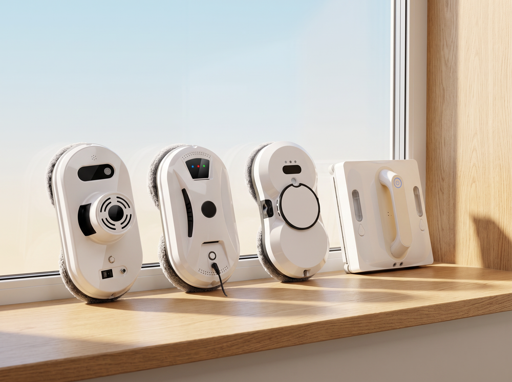 Quatre robots, quelques accessoires. C'est tout.