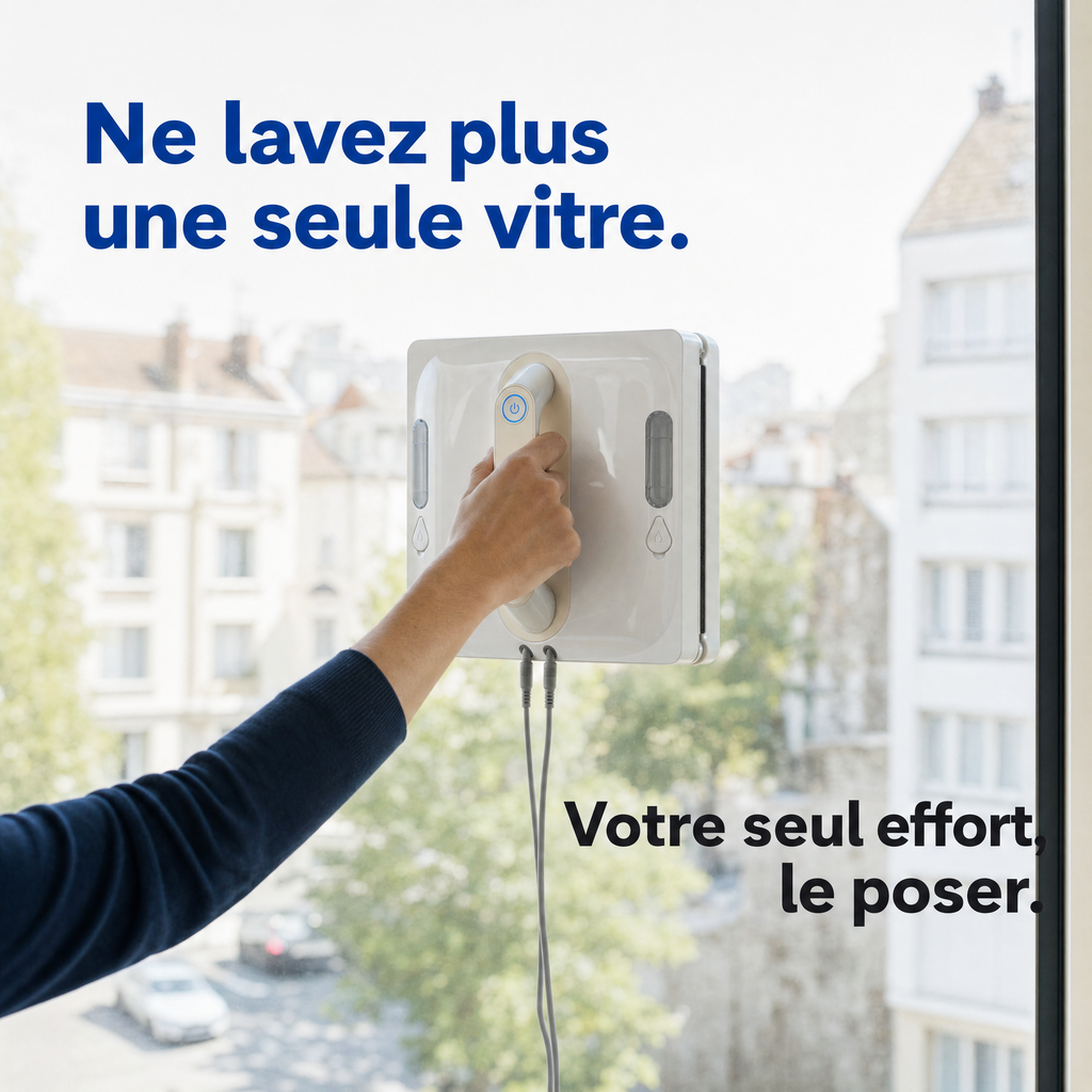 Robot Lave-Vitre Connecté