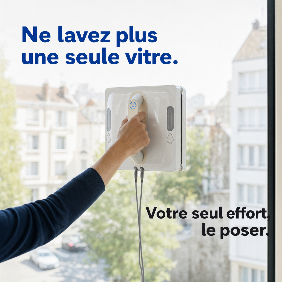 Robot Lave-Vitre Connecté