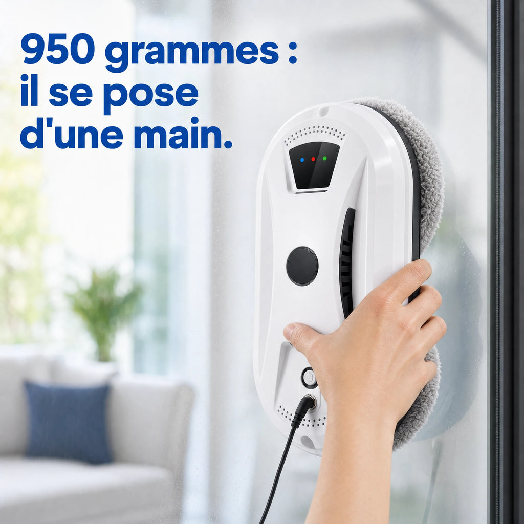 950 grammes : il se pose d'une main